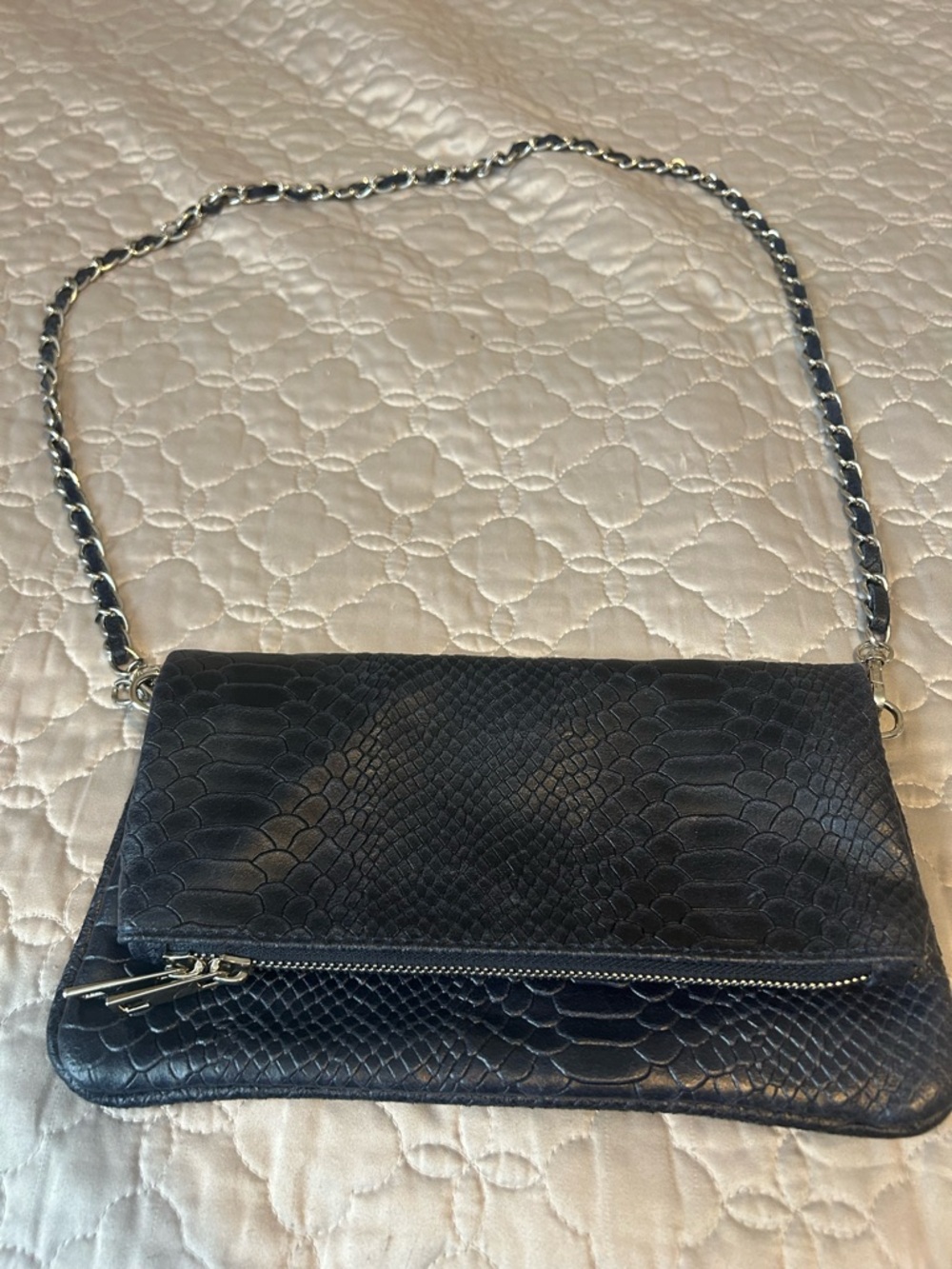 VERA ITALY "Jolda"Luxurious Italian Shoulderbag made of Genuine Leather in Italy - Picture 3 of 12